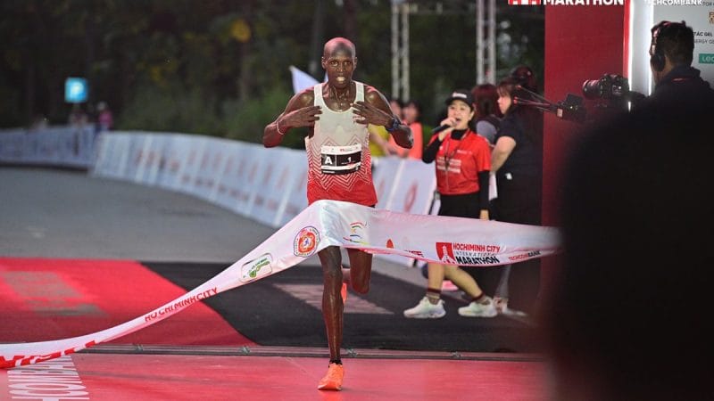 Techcombank Ho Chi Minh City International Marathon 2024 – Edwin Kiptoo lại vô địch