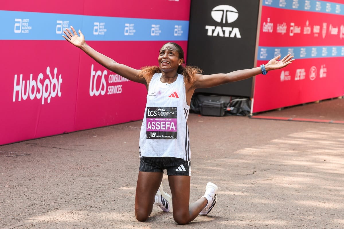 London Marathon 2025 – Tigist Assefa phá kỷ lục thế giới