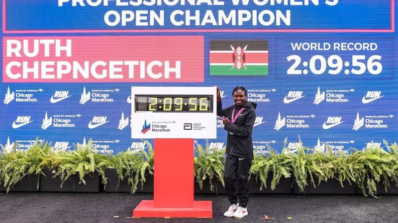 Kỷ lục gia Ruth Chepngetich bị đình chỉ thi đấu vì doping