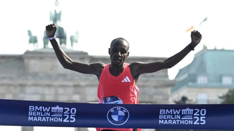 Sabastian Sawe thống trị Berlin Marathon